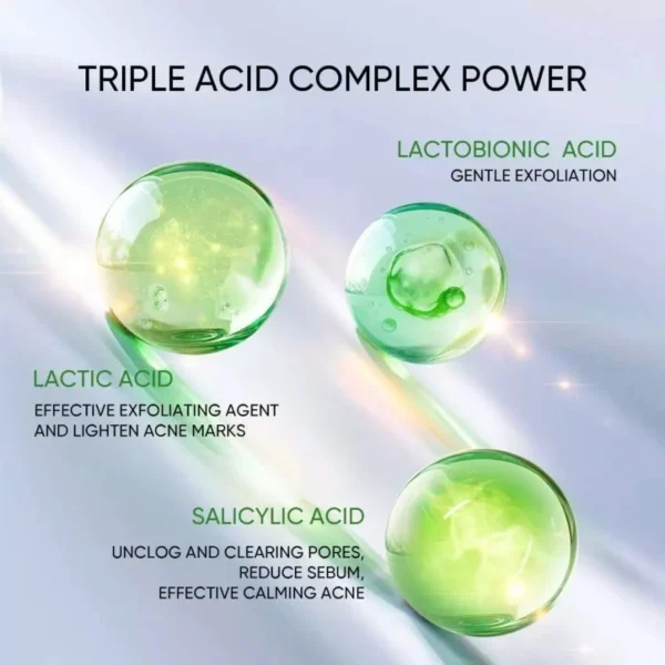 Skintific 3x Acid Intensive Acne Spot Acne Treatment Spot Gel - 11gr - Gambar 4